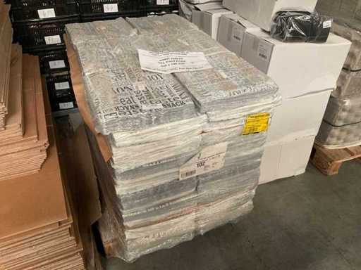 Stoglio di hamburger rivestito in PE (60000x)