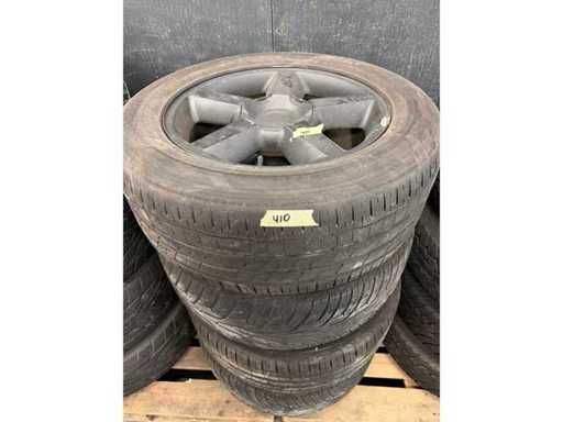 4 anvelope + jante Chevrolet Avalanche