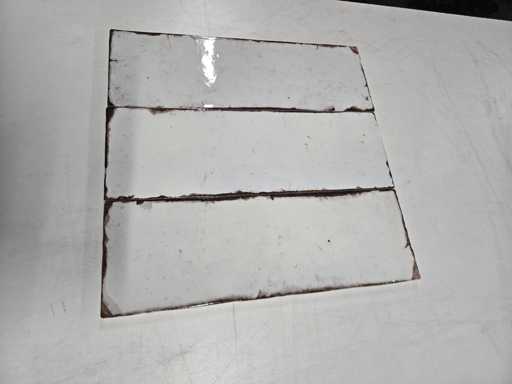 Vision Ceramica Loft 13x39.5cm - Wit -  2,04m²