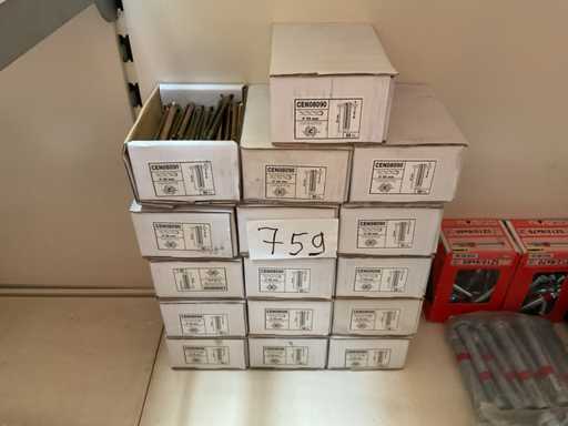 16 dozen slag hulzen