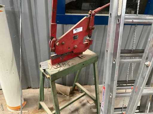 Handmatige plaatscharen