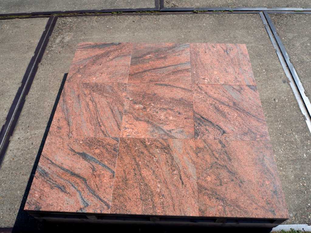 Natural stone tiles 27,2m²