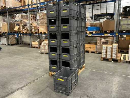 Euronorm stacking crates adjustable (20x)