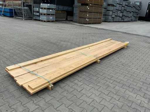 Étagère en épicéa 4800x145x35mm (9x)