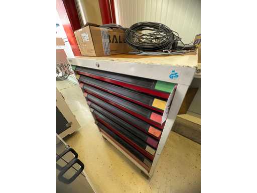 THURMETALL  Werkstattschubladenschrank mit Inhalt