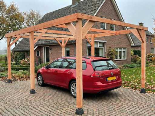 Carport constructie douglas - 480x310x210 cm