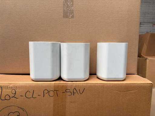 READY TO GROW - Zilo 2 White Pot - Smart Grow Pot (480x)