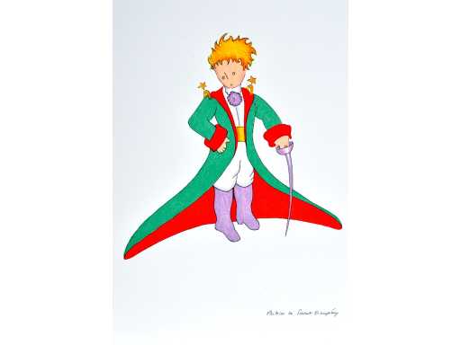 Antoine de Saint Exupery - Le petit prince - litho