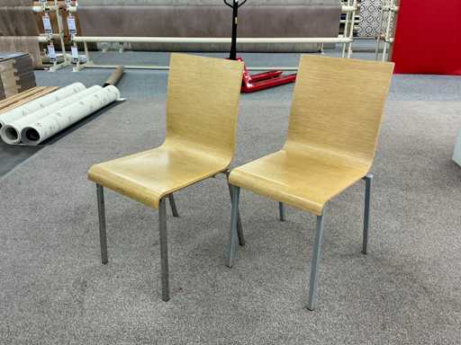 Pedrali - Canteen chair (8x)