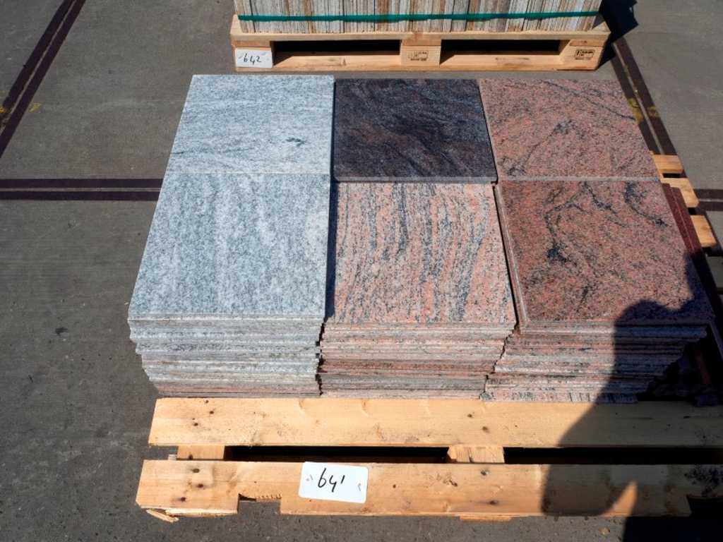 Natural stone tiles 14,4m²