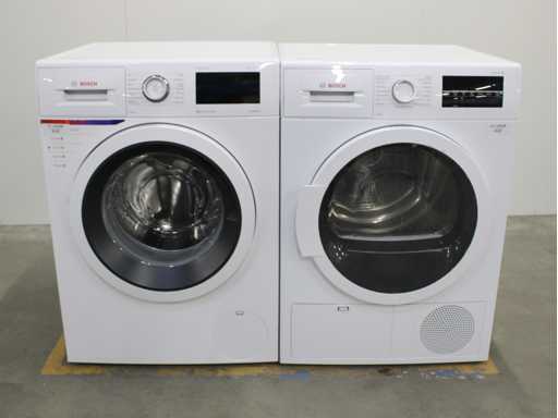 Serie Bosch|6 Lavatrice VarioPerfect EcoSilence Drive & Serie Bosch|6 Asciugatrice