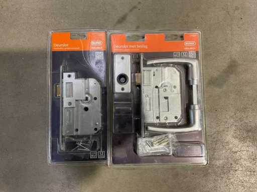 Nemef 1255/2 + 1255/94 Deurslot (2x)
