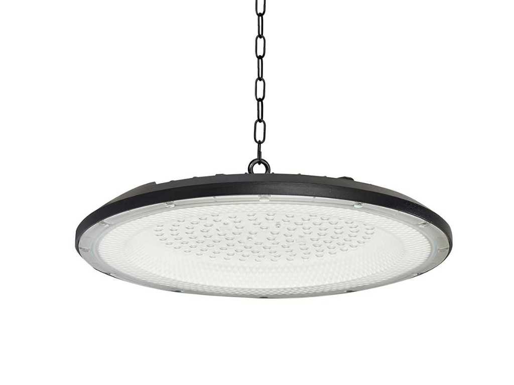 20 x 200W LED UFO Highbay SLIM Waterdicht 3000K met lens