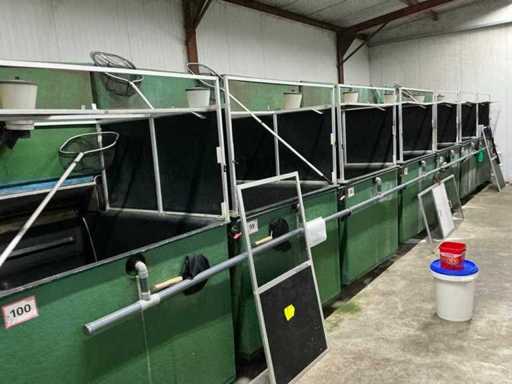 Układ basenu HKB z systemem filtracyjnym (2x)