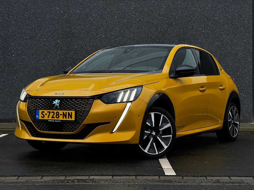 Peugeot e deals 208 gt yellow