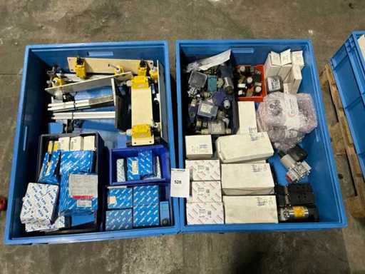 Batch of industrial sensors and switches