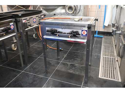 Hendi Magic Grill 3 Solid Line Gas Bbq