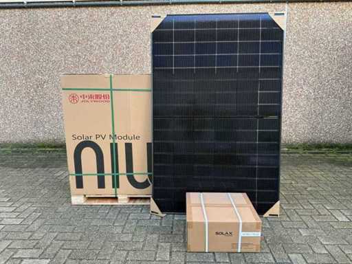 Jolywood – Set mit 36 Solarpanels (455 wp) – Solax 15 kW Wechselrichter