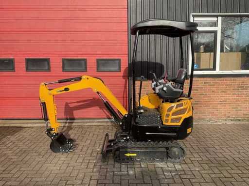 JPC KV15 Yellow Mini Excavator