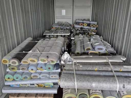 Molta gomma in PU sottostante 24 pallet