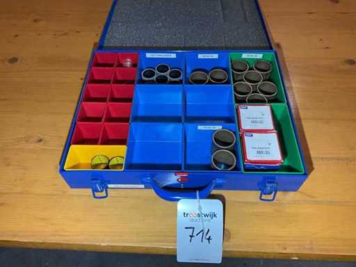 Assortment case with contents