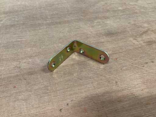 Uni stoelhoek 50x50 mm, verzinkt (500x)