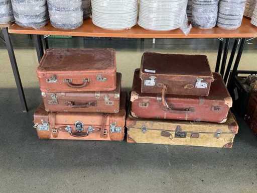 Vintage koffer (6x)