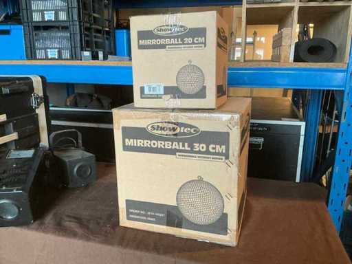 Showtec Spiegelbol (2x)