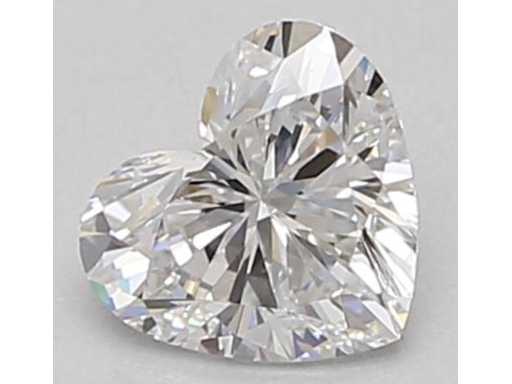 Diamond - 0.75 carat Heart shape cut diamond (certified)