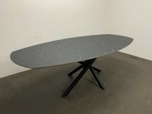 Starcrown - Deens Ovaal Eetkamertafel 240x110x74 cm