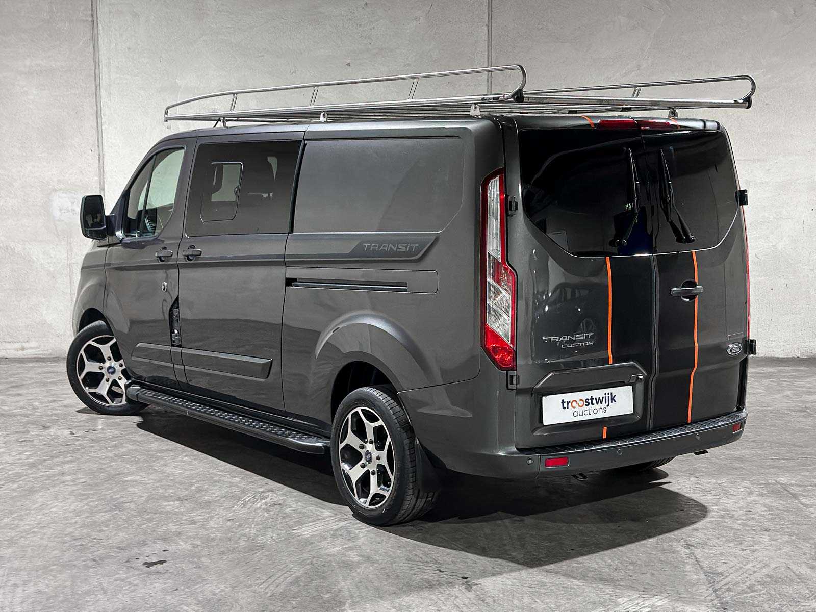 Ford Transit Custom 300 2.0 TDCI Dubbele Cabine Limited L2H1 168pk 2020 (Origineel-NL), VHD-70-G