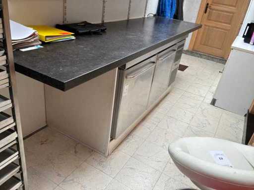 Gram Refrigerated Workbench with Marble