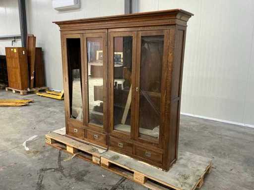 Vitrine oder Wandvitrine 175x191x37,5 cm