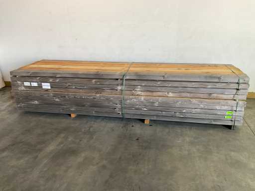 Poutre de Douglas finement sciée 400x17x7,5 cm (54x)