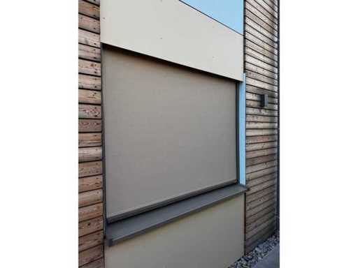 Persiane a schermo Roma Zip-Screen, larghe 1230 mm // 2365mm di altezza incluso motore - vedi le foto per i dettagli