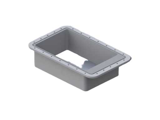 Schneller Polyester-Bugtriebwerk, eingebauter Rahmen für BTR185