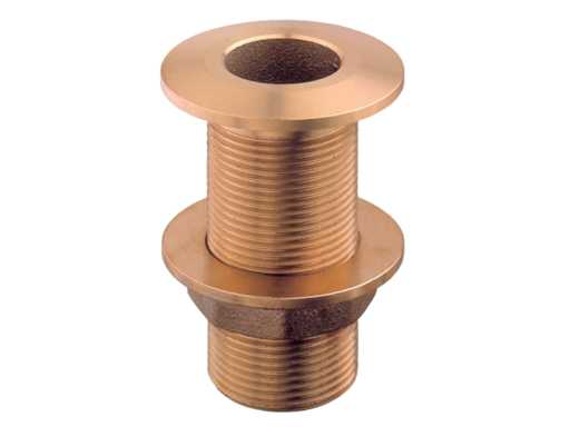 Guidi Bronze 2 1/2 inch Truhull Sea Drain - 1260#200010