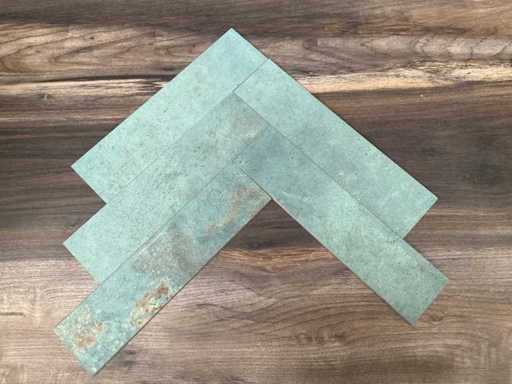 Unicom Wandtegel Oxid Emerald 7,4x30 3,5m2