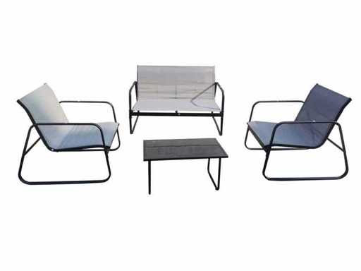 MaxxGarden 88665 Loungeset 4 persoons textileen