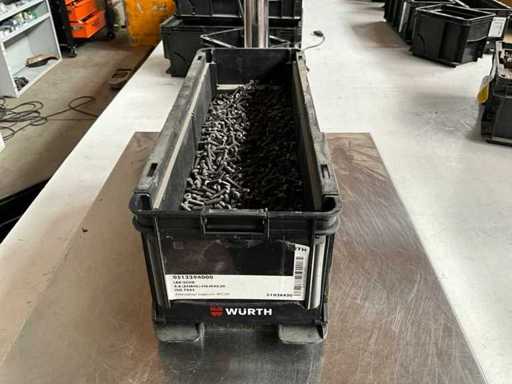 Würth 10.29kg AHU Screw M4 x 20 in stackable container