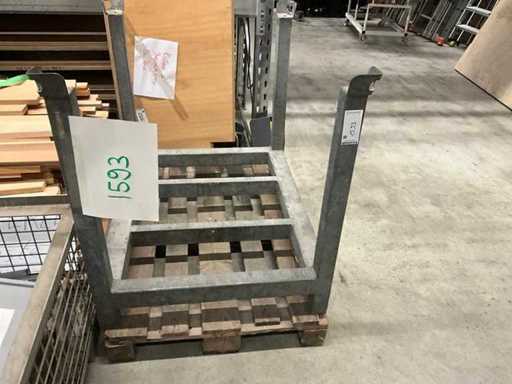 Stake frame - stackable steel