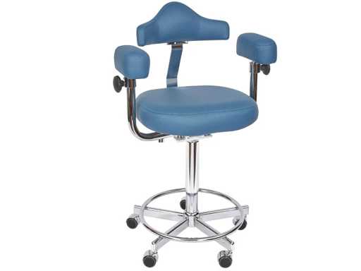 Tabouret d'opération - réglable avec assise ergonomique en cascade - Jedmed
