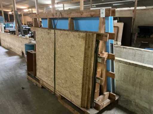 Partij plaatmateriaal