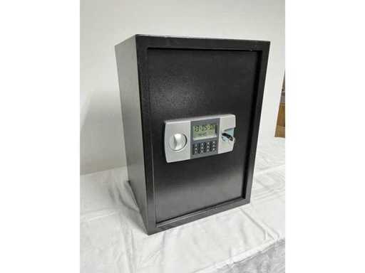 Cassetta per mobili, in acciaio, con chiave e serratura a combinazione