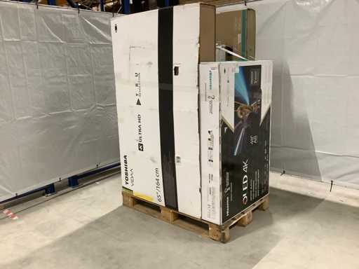 Téléviseurs à palettes Retour de marchandises - 6 articles