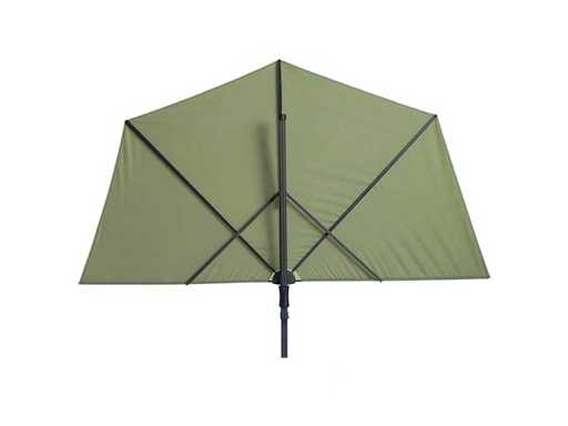 Madison – Sunwave Parasol (270x150 cm) inklusive Balkonklemme und Schutzabdeckung.