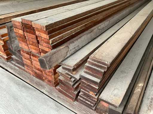 Poutres et planches en pin (325x), y compris RND