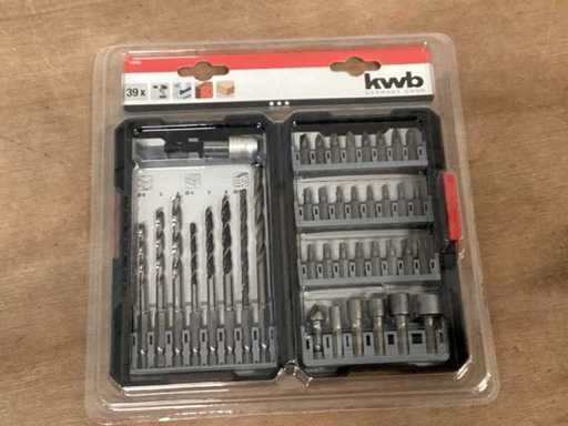 KWB bit- en borenset (10x)