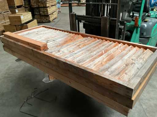 Douglas schutterscherm 90x225 cm (3x) 