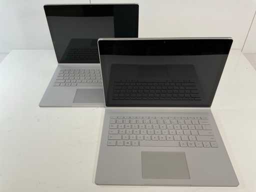 Microsoft Surface Book 2 13.5", Core(TM) i5 8th Gen, 8 GB RAM, 256 GB NVMe Laptops (2x)